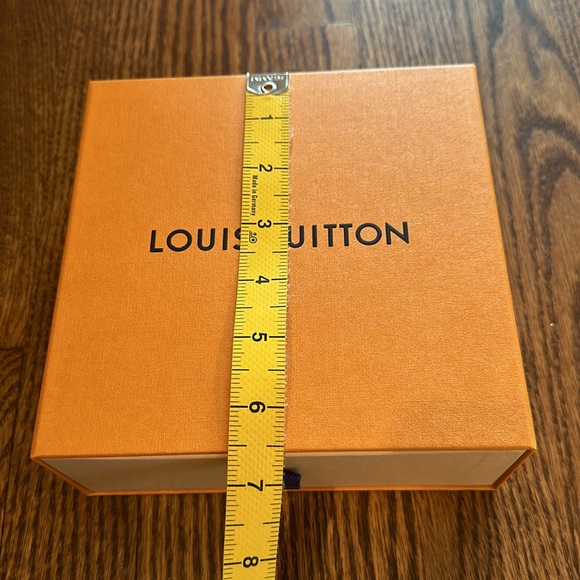 Louis Vuitton Yellow Gold Orange Blue Empty Small Accessories Gift Box - Picture 12 of 13